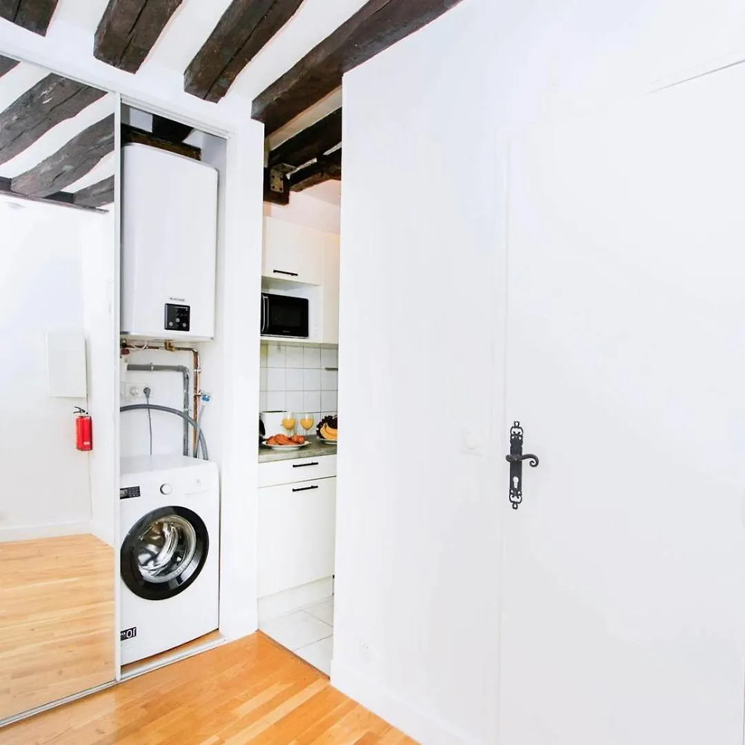 公寓 Bnbnook - Elegant 1Br Near Louvre And Palais Royal 巴黎