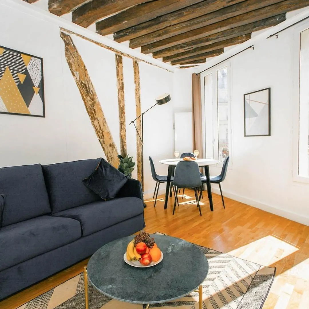 Bnbnook - Elegant 1Br Near Louvre And Palais Royal 巴黎 公寓